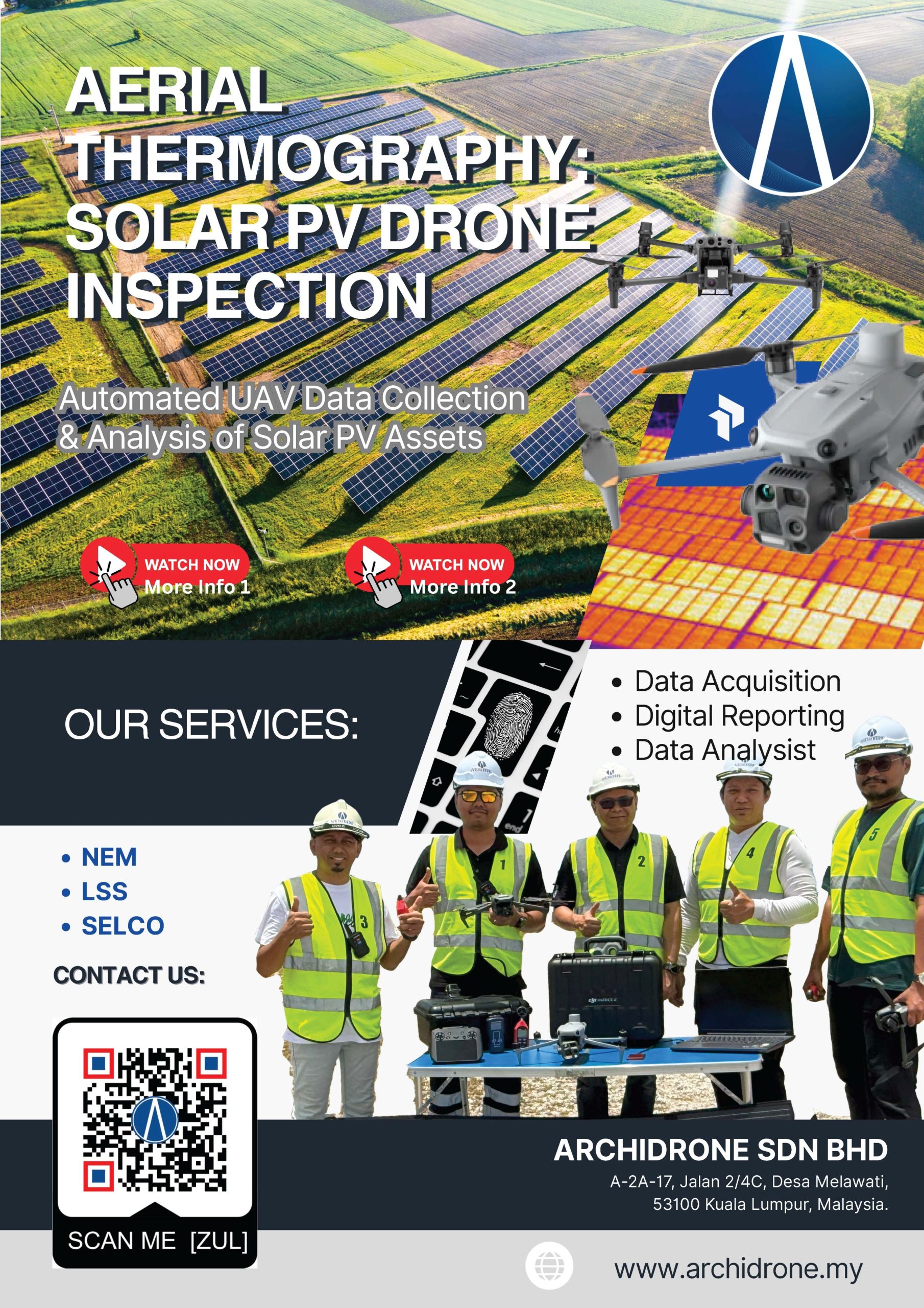 Aerial Thermography Solar PV Inspection - Welcome To Archidrone